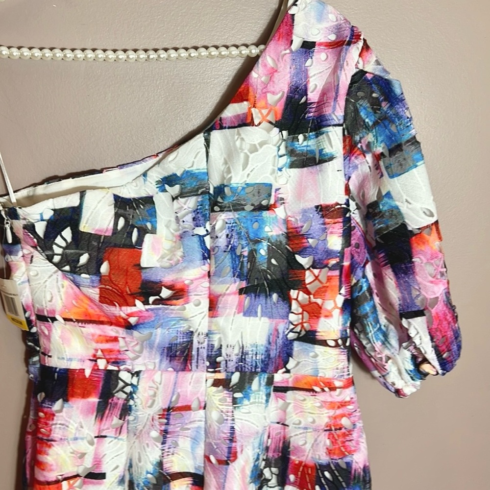 Dress The Population One Shoulder Dress - Picture 8 of 13